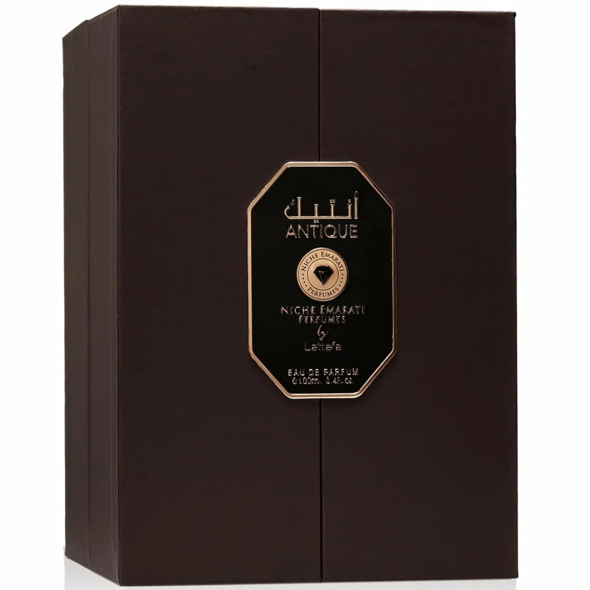 Lattafa Niche Emarati Antique – Gourmand, Woody, Floral, Spicy – Eau de Parfum for Everyone, 3.4 Ounce / 100 ml