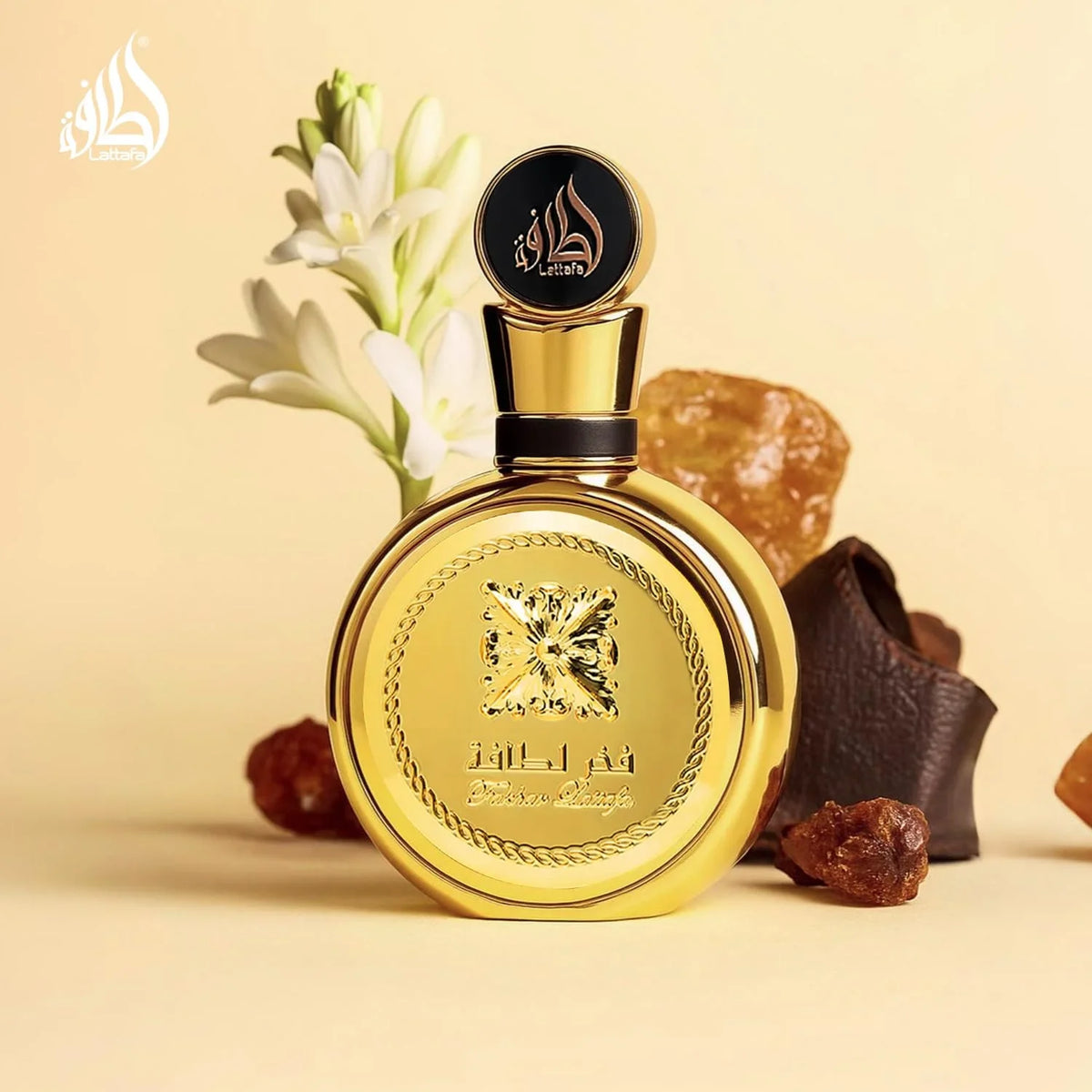 Lattafa Fakhar Gold Extrait - Floral, Amber, Woody - Eau de Parfum Long-Lasting Fragrance for Unisex, 3.40 Ounce / 100 ml