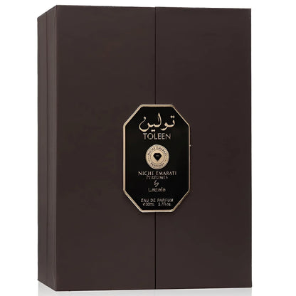 Lattafa Niche Emarati Toleen – Fruity, Floral, Amber, Musky – Eau de Parfum for Everyone, 2.7 Ounce / 80 ml