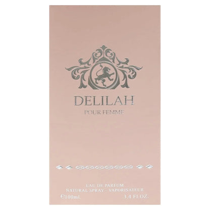 Lattafa Maison Alhambra Delilah Pour Femme Eau de Parfum Spray for Women, 3.4 Ounce / 100 Ml