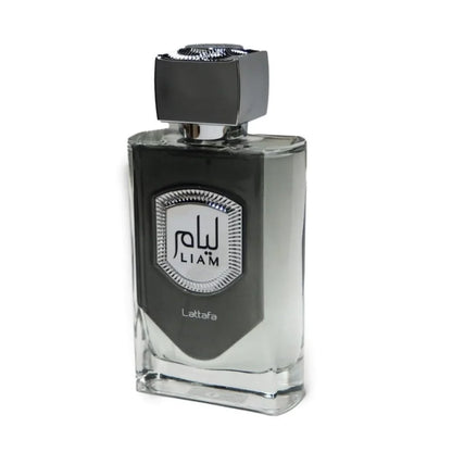 Lattafa Liam Grey for Unisex Eau de Parfum Spray, 3.4 Ounce / 100 ml