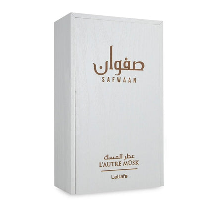 Lattafa Safwaan L'Autre Musk Eau de Parfum Spray for Unisex, 3.4 Ounce