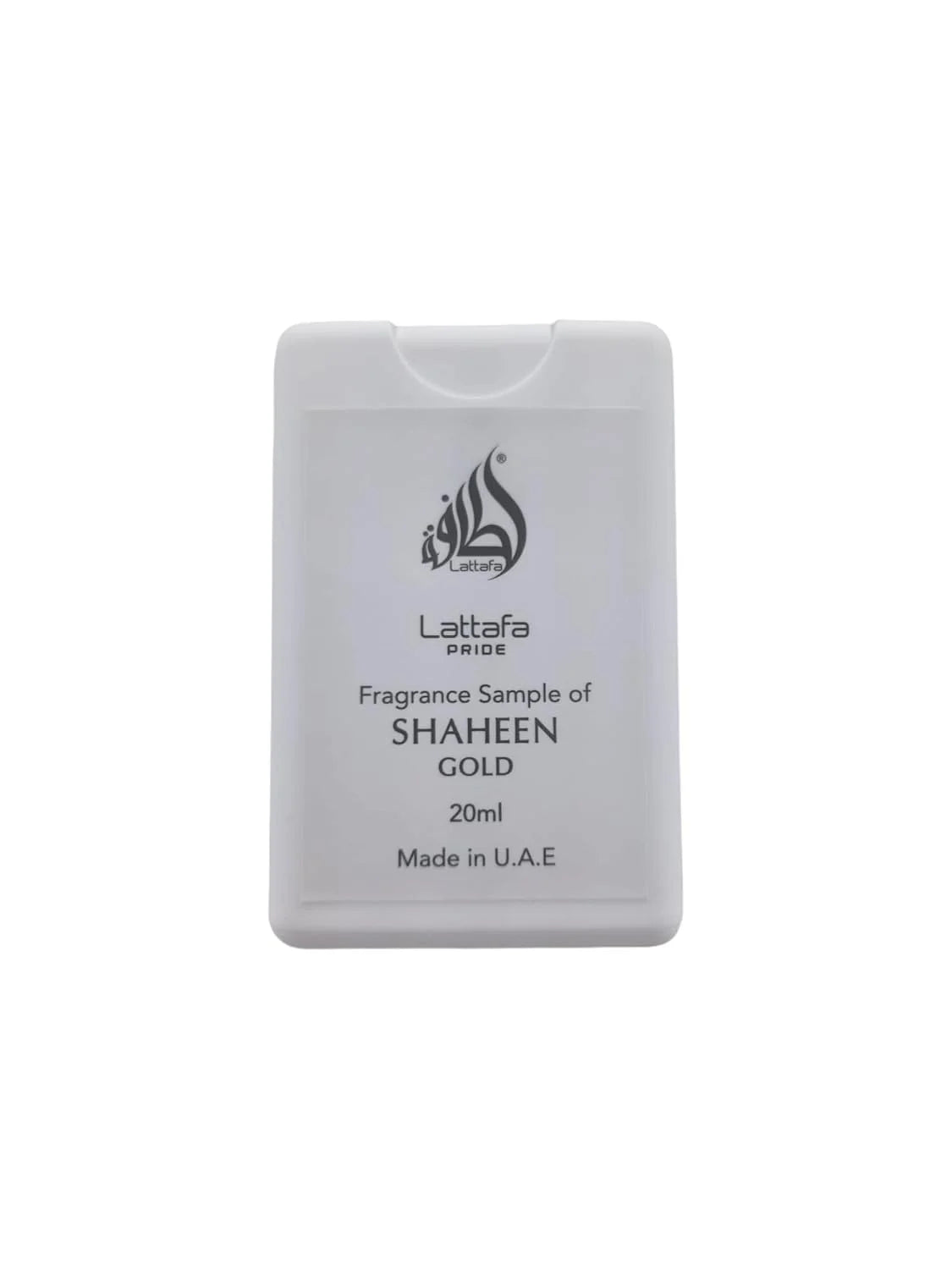 Lattafa Shaheen Gold Eau De Parfum Spray Trial Size, 20ml/0.67oz (Unisex) (Pack of 2)