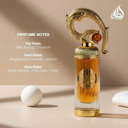 Lattafa Sehr Eau de Parfum Spray for Unisex, 3.4 Ounce