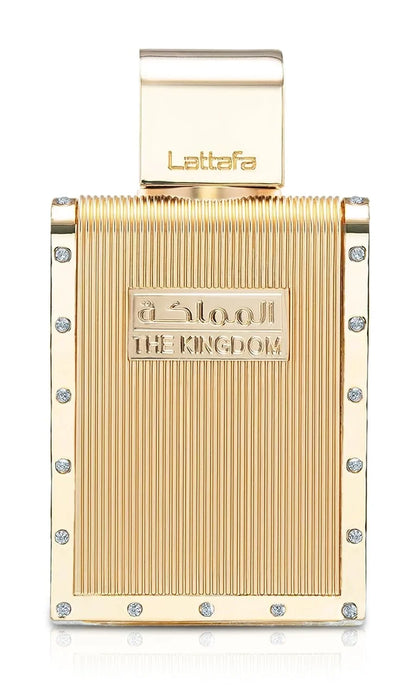 Lattafa The Kingdom Eau De Parfum Spray for Men, 3.4 Ounce