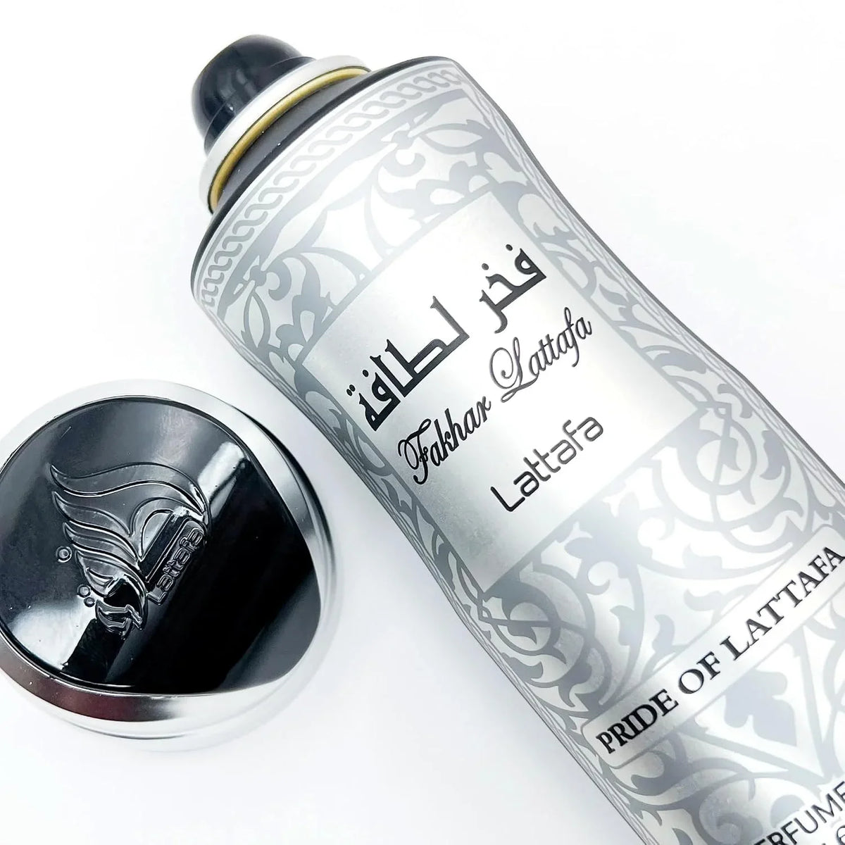 Lattafa Fakhar for Men - Fresh, Marine, Woody, Earthy - Perfumed Deodorant Spray, 6.67 Ounce / 200 ml