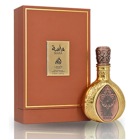 Lattafa Pride Masa for Unisex Eau De Parfum Spray, 3.4 Ounce