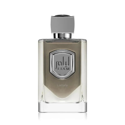 Lattafa Liam Grey for Unisex Eau de Parfum Spray, 3.4 Ounce / 100 ml